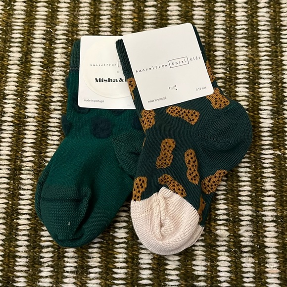 NWT Hansel from Basel Kids baby socks 0-12 months - Picture 1 of 2